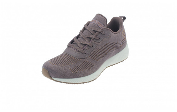 skechers bobs squad mujer beige