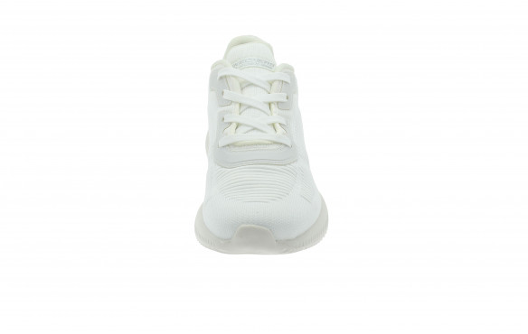 skechers bobs squad hombre blanco