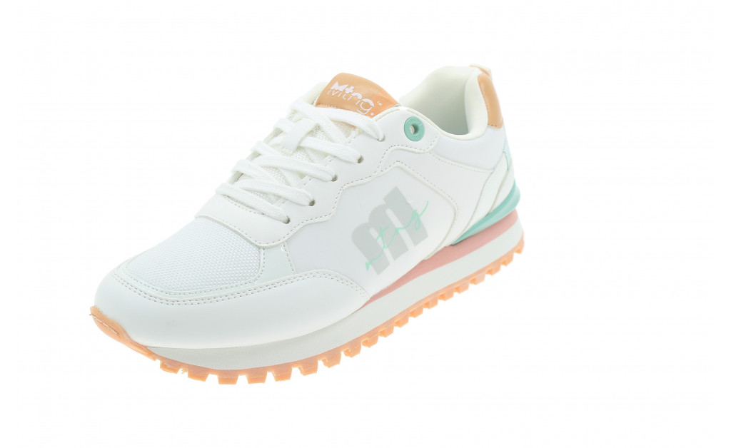 Zapatillas Mustang Joggo Classic Mujer Blanco