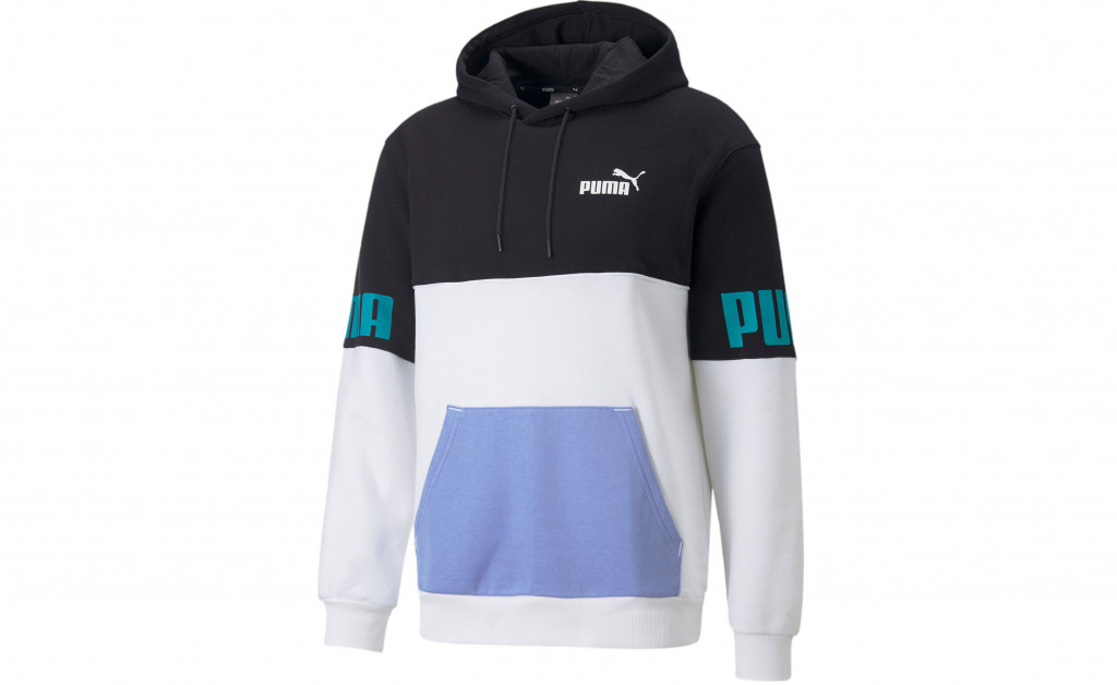 Puma Power Colorblock negro sudadera hombre