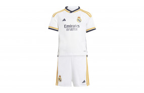 adidas MINIKIT PRIMERA EQUIPACIÓN REAL MADRID 23/24 BEBÉ