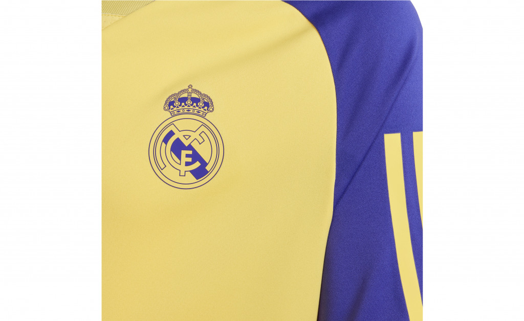 SUDADERA ENTRENO REAL MADRID JUNIOR 2023 2024 ADIDAS 