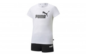 PUMA CONJUNTO LOGO TEE & SHORT SET JUNIOR