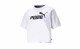 PUMA ESS CROPPED LOGO TEE THUMBNAIL 1