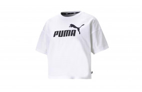 PUMA ESS CROPPED LOGO TEE