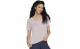 SKECHERS GODRI SERENE V-NECK T-SHIRT
 MUJER THUMBNAIL 1