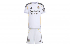 adidas MINIKIT PRIMERA EQUIPACIÓN REAL MADRID 25/26 KIDS