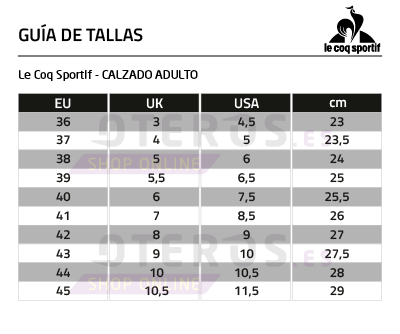 tallas lecoq